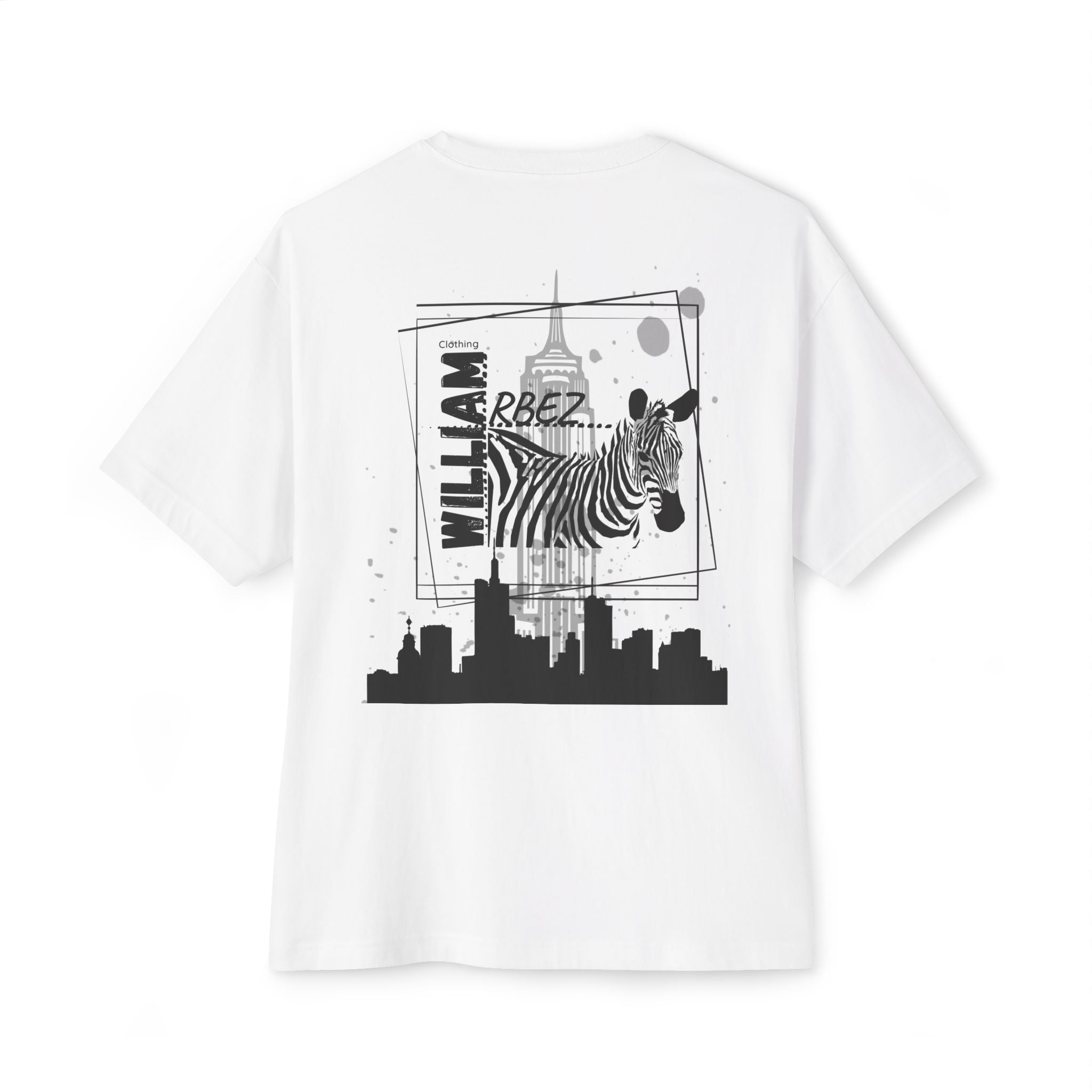 Zebra City Boxy Tee